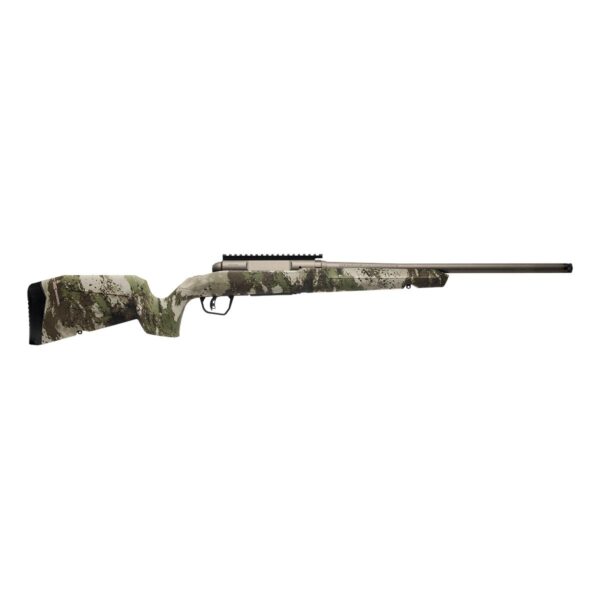 Savage Axis 2 Pro Woodland Camo Left Hand Compact Rifle 6mm ARC 4rd Capacity 20" Threaded Barrel Synthetic Stock - Precision Shot Firearms