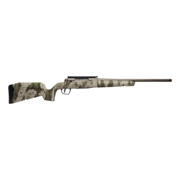 Savage Axis 2 Pro Woodland Camo Rifle 6mm ARC 4rd Capacity 20" Fluted Threaded Barrel Synthetic Stock - Precision Shot Firearms