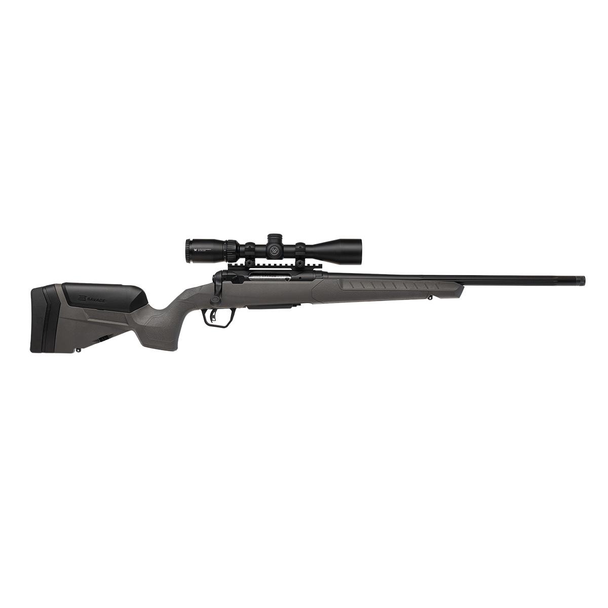 Savage 110 Trail Blazer XP Rifle 400 Legend 4rd Capacity 20" Threaded Fluted Barrel Flat Dark Gray Stock w/Crossfire II 3-9x40 - Precision Shot Firearms