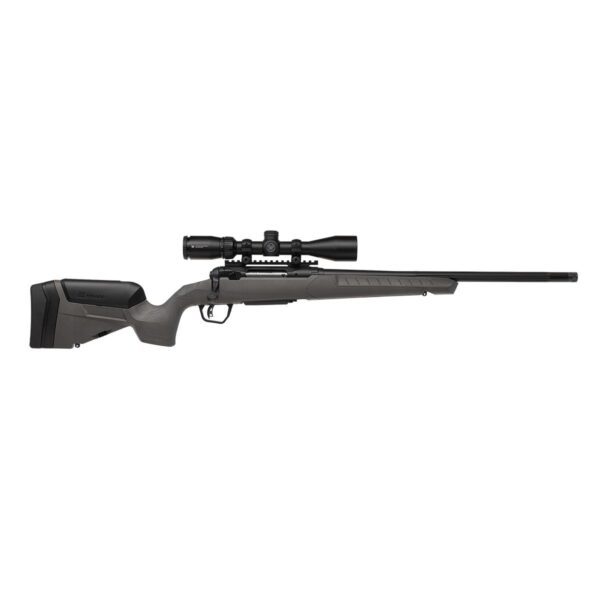 Savage 110 Trail Blazer XP Rifle 243 Win 4rd Capacity 20" Threaded Fluted Barrel Flat Dark Gray Stock w/Crossfire II 3-9x40 - Precision Shot Firearms