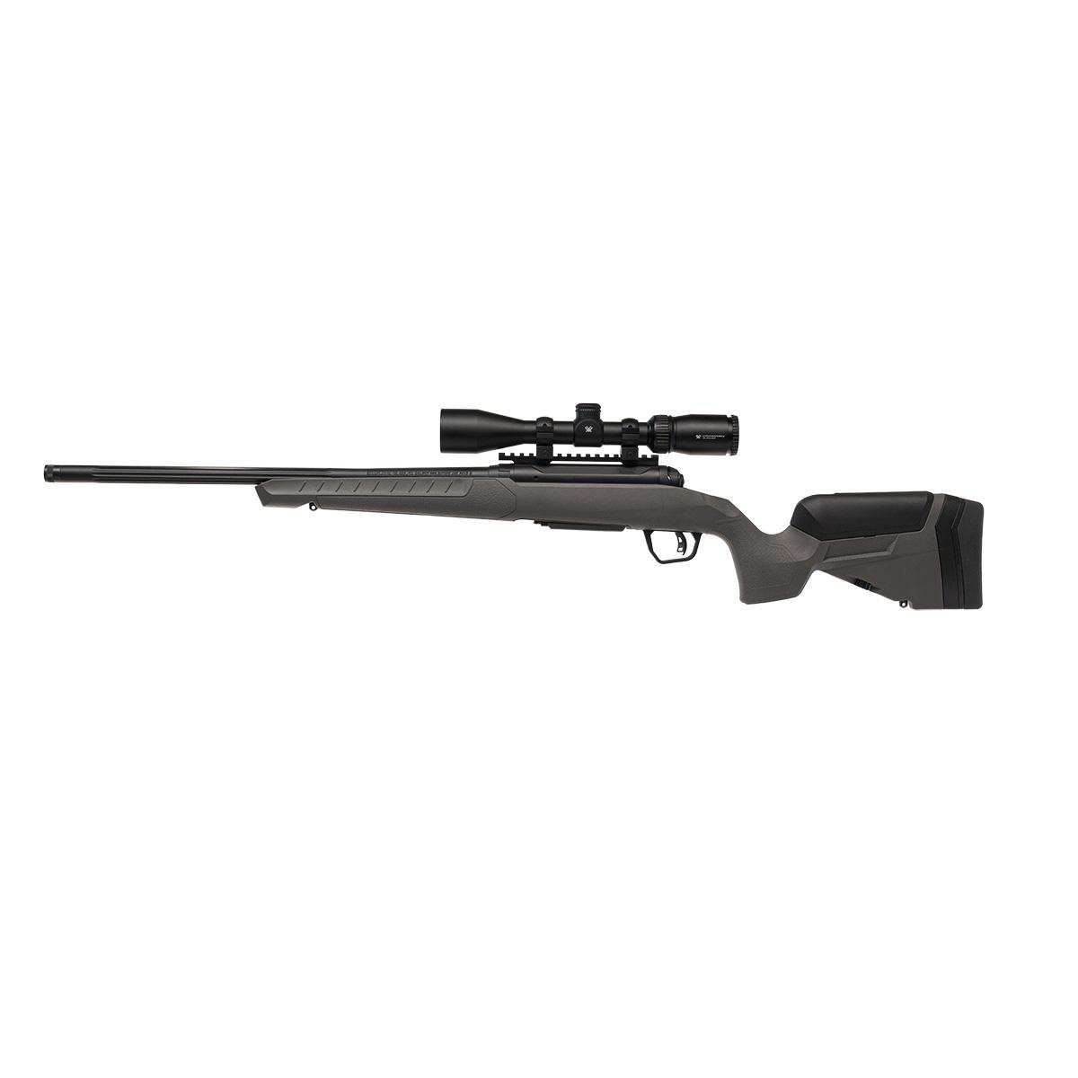 Savage 110 Trail Blazer XP Rifle 400 Legend 4rd Capacity 20" Threaded Fluted Barrel Flat Dark Gray Stock w/Crossfire II 3-9x40 - Precision Shot Firearms