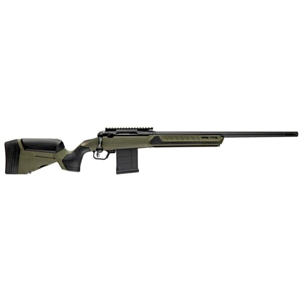 Savage 110 Core Hunter Predator Rifle 5.56mm 10rd Magazine 22" Threaded Barrel Hunter Green Synthetic Stock - Precision Shot Firearms