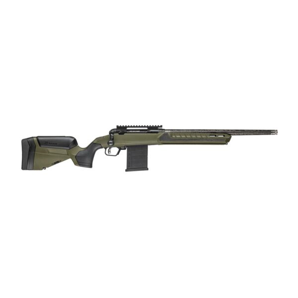 Savage 110 Ultralite Predator Rifle 22-250 Rem 10rd Magazine 22" Threaded Barrel Hunter Green Synthetic Stock - Precision Shot Firearms