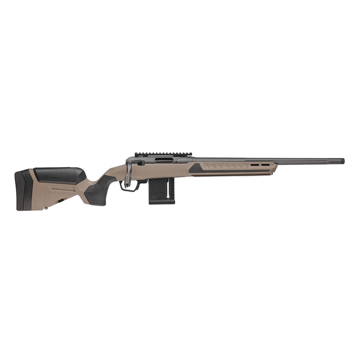 Savage Arms 110 RF Core Tactical Rifle .22 LR 10rd Magazine 20'' Threaded Barrel Coyote Tan Stock - Precision Shot Firearms