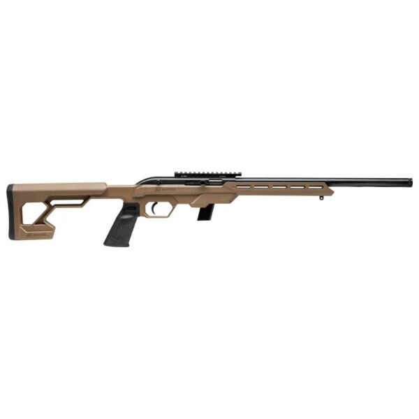 Savage Arms 64 Precision Rifle 22LR 10rd Magazine 16.5" Threaded Barrel FDE - Precision Shot Firearms