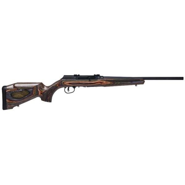 Savage A22 BNS-SR Rifle .22 LR 10rd Magazine 18" Threaded Barrel Forest Green Wood - Precision Shot Firearms