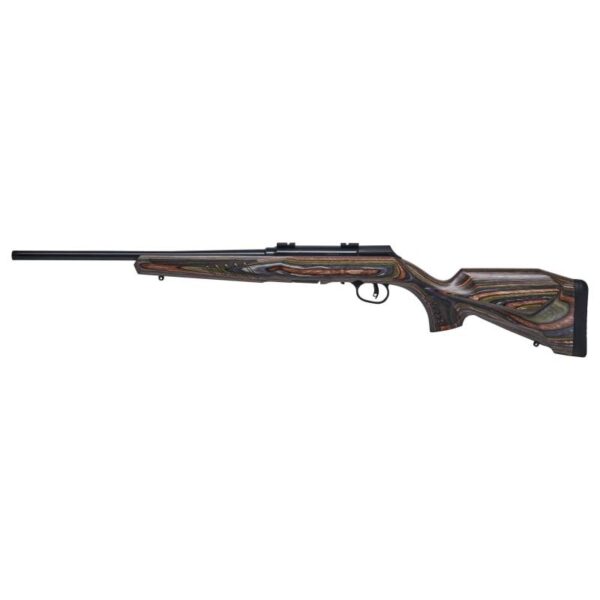Savage A22 BNS-SR Rifle .22 LR 10rd Magazine 18" Threaded Barrel Forest Green Wood - Precision Shot Firearms