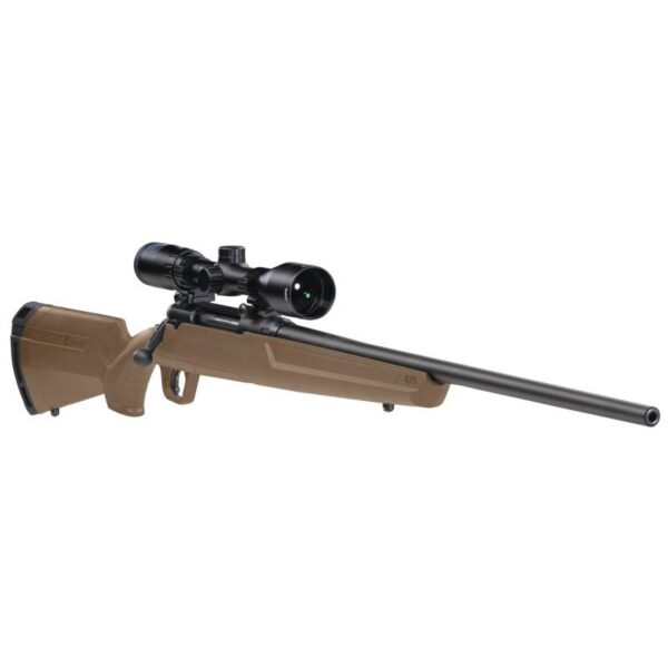 Savage Arms Axis II XP FDE Rifle 6.5 Creedmoor 4rd Magazine 22" Barrel FDE with Scope - Precision Shot Firearms