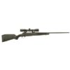 Savage Arms 110 Apex Hunter XP Left Hand Rifle 7mm PRC 2rd Magazine 22" Barrel Black with 3-9x40mm Vortex Crossfire II Scope - Precision Shot Firearms