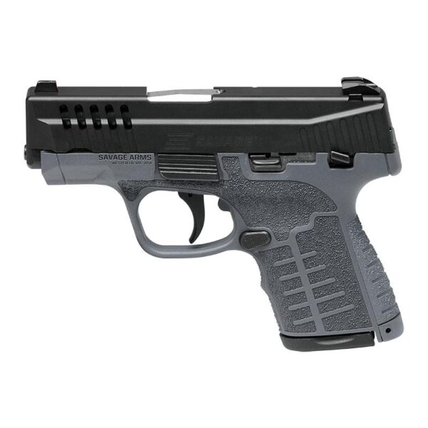 Savage Arms Stance Grey Manual Safety Handgun 9mm 7 & 8rd Magazines 3.2" Barrel Grey - Precision Shot Firearms