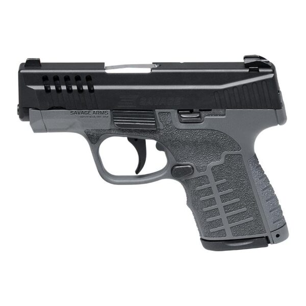 Savage Arms Stance Grey Handgun 9mm Luger 7 & 8rd Magazine 3.2" Barrel Grey - Precision Shot Firearms