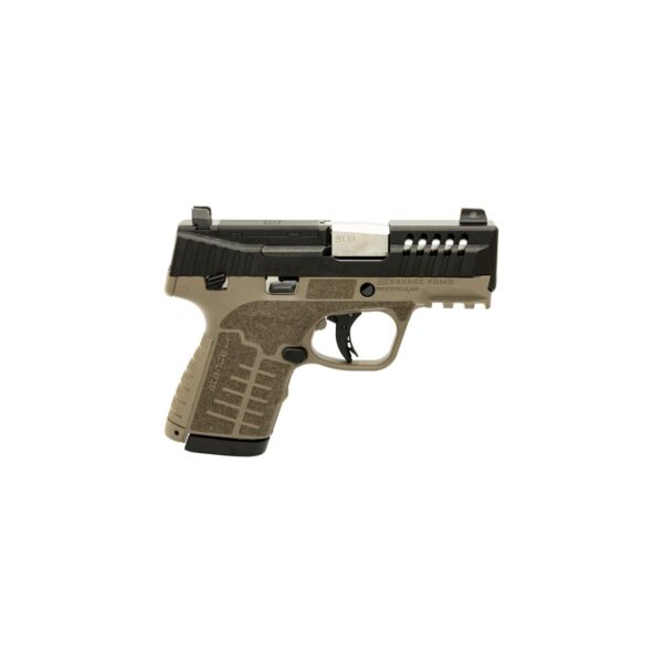 Savage Stance XR MC9MS Handgun 9mm Luger 10(1)&13(1)rd Magazines 3.2" Barrel FDE Night Sights Manual Safety - Precision Shot Firearms