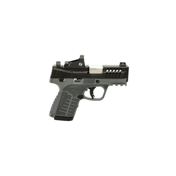 Savage Stance XR MC9MS Handgun 9mm Luger 10(1)&13(1)rd Magazines 3.2" Barrel Gray Manual Safety w/CTS-500 Red Dot - Precision Shot Firearms