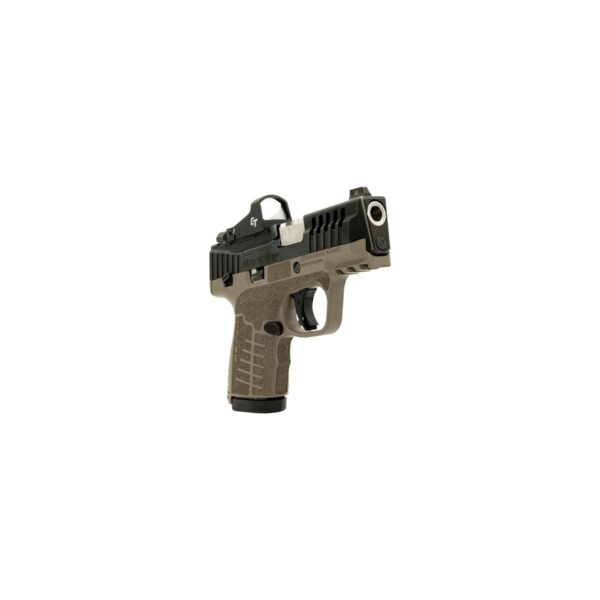 Savage Stance XR MC9MS Handgun 9mm Luger 10(1)&13(1)rd Magazines 3.2" Barrel FDE Manual Safety w/CTS-500 Red Dot - Precision Shot Firearms