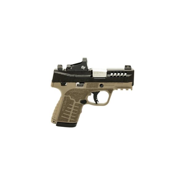 Savage Stance XR MC9MS Handgun 9mm Luger 10(1)&13(1)rd Magazines 3.2" Barrel FDE Manual Safety w/CTS-500 Red Dot - Precision Shot Firearms
