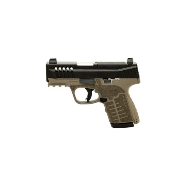 Savage Stance XR MC9 Handgun 9mm Luger 10(1)&13(1)rd Magazines 3.2" Barrel FDE Night Sights No Safety - Precision Shot Firearms