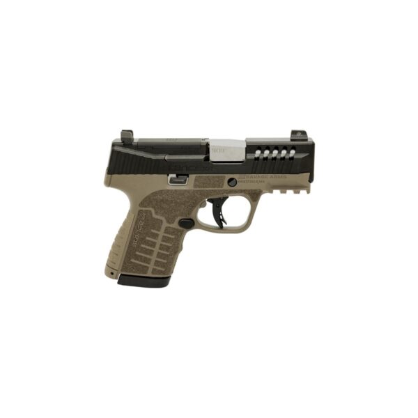 Savage Stance XR MC9 Handgun 9mm Luger 10(1)&13(1)rd Magazines 3.2" Barrel FDE Night Sights No Safety - Precision Shot Firearms