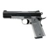 Savage 1911 Gov't Style Handgun 9mm Luger 10rd Magazines (2) 5" Barrel Black and Stainless with Rail - Precision Shot Firearms