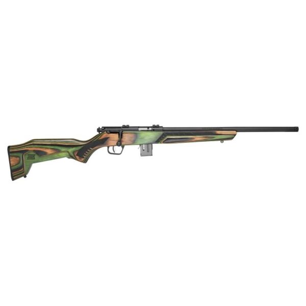 Savage Arms 93 Minimalist Green Rifle 22 WMR 10/rd 18" Barrel Green Wood - Precision Shot Firearms