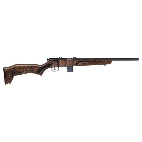 Savage Arms 93R17 Minimalist Rifle 17 HMR 10/rd Magazine 18" Barrel Brown Wood - Precision Shot Firearms