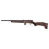 Savage Arms 93R17 Minimalist Rifle 17 HMR 10/rd Magazine 18" Barrel Brown Wood - Precision Shot Firearms