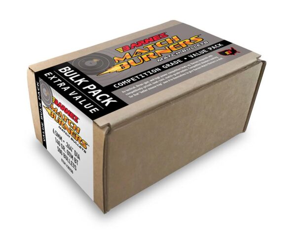 Barnes Match Burners Rifle Bullets 6mm .243" 105 gr BT MATCH 500/Box - Precision Shot Firearms