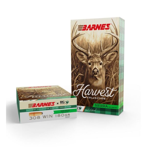 Barnes Harvest Sierra Pro-Hunter Rifle Ammunition .308 Win 180gr RN 2650 fps 20/ct - Precision Shot Firearms