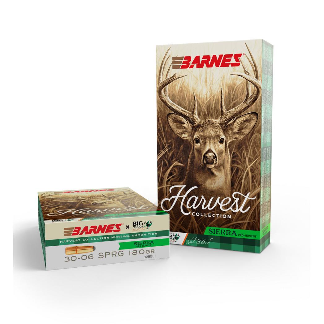 Barnes Harvest Sierra Pro-Hunter Rifle Ammunition .30-06 Sprg 180gr RN 2860 fps 20/ct - Precision Shot Firearms