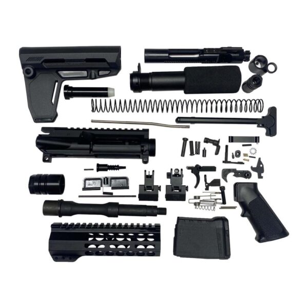 Bowden Tactical AR Pistol Build Kit with 10" Handguard - Precision Shot Firearms
