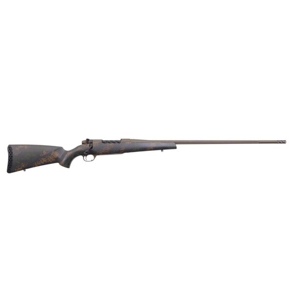 Weatherby Mark V Backcountry 2.0 Rifle 6.5 Creedmoor 4rd Magazine 22" Barrel Synthetic Stock Brown and Green - Precision Shot Firearms