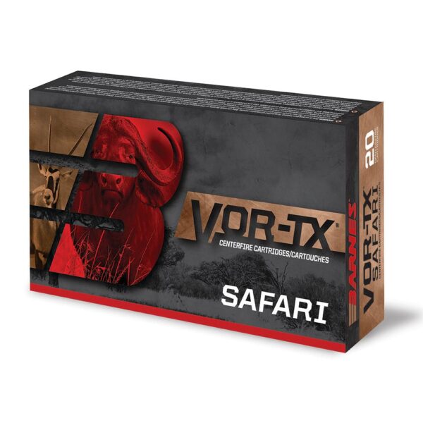 Barnes VOR-TX Safari Rifle .470 Nitro Exp 500 gr Banded Solid FN 2150 fps - 20/box - Precision Shot Firearms