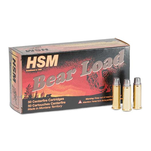 HSM Bear Load Hard Cast Handgun Ammunition .357 Rem Mag 180gr RNFP Gas Check 1200 fps 50/ct - Precision Shot Firearms