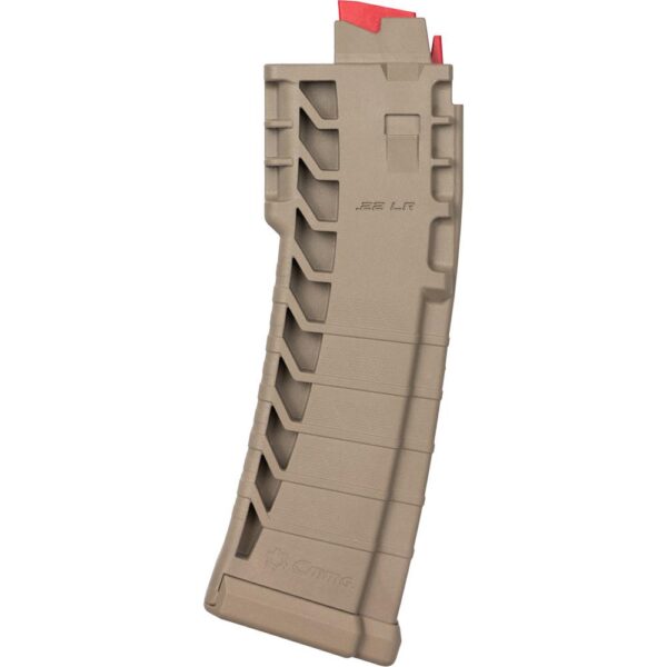 CMMG Mk4/AR15 Rifle Magazine FDE .22 LR 25/rd - Precision Shot Firearms