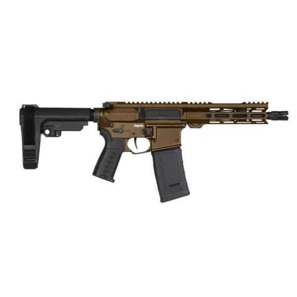 CMMG Banshee MK4 Fixed Ejector Handgun .300 Blk 30rd Magazine 8" Barrel RipBrace Midnight Bronze - Precision Shot Firearms