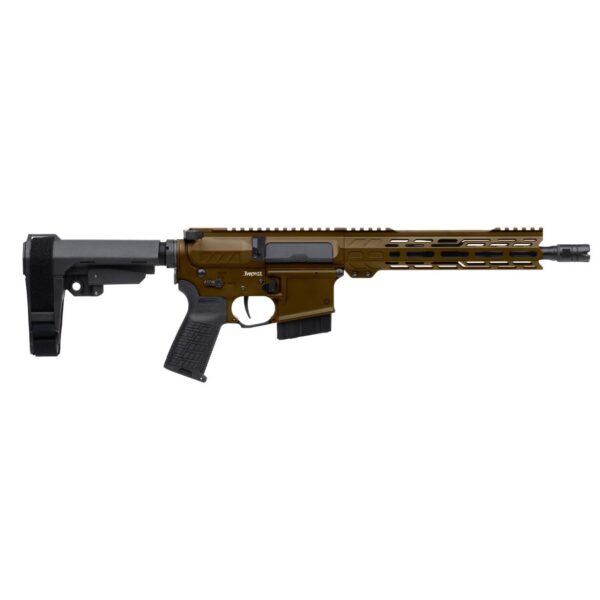 CMMG Banshee MK4 Handgun 338 Arc 10rd Magazine 10.5'' Barrel RipBrace Midnight Bronze - Precision Shot Firearms