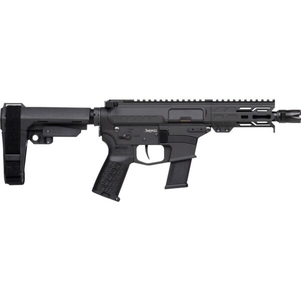 CMMG Banshee Fixed Ejector MkG Pistol .45 Auto 13rd Magazine 5'' Barrel Armor Black w/Brace - Precision Shot Firearms