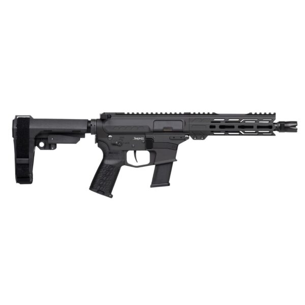 CMMG Banshee MKG Fixed Ejector Handgun 45 Auto 13rd Magazine 8" Barrel RipBrace Armor Black - Precision Shot Firearms
