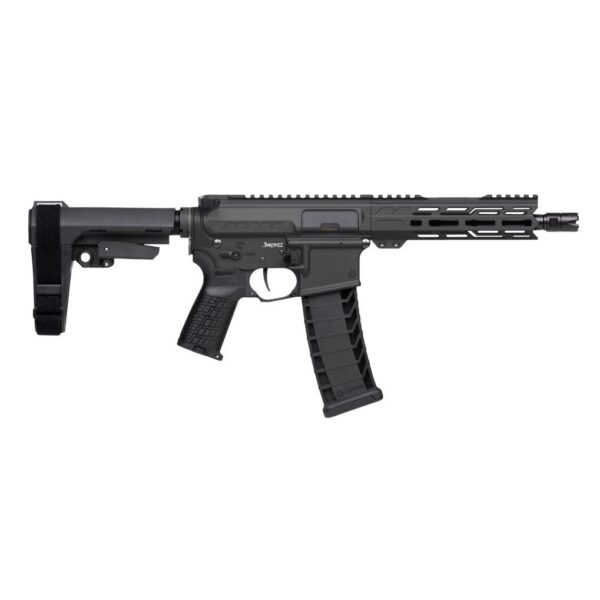 CMMG Banshee MK4 Fixed Ejector Handgun 9mm Luger 30rd Magazine 8" Barrel RipBrace Armor Black - Precision Shot Firearms