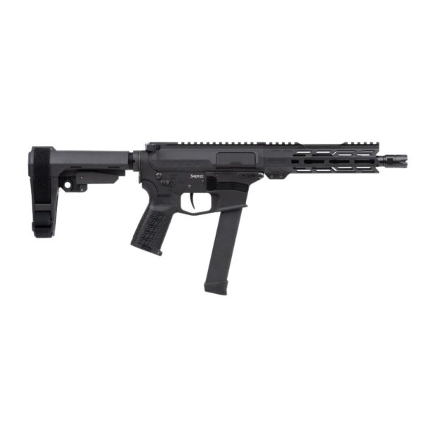 CMMG Banshee MKGs Fixed Ejector Handgun 9mm Luger 33rd Magazine 8" Barrel RipBrace Armor Black - Precision Shot Firearms