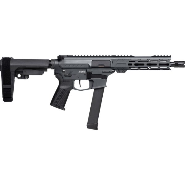 CMMG Banshee Fixed Ejector MkGs Pistol 9mm Luger 33rd Magazine 8'' Barrel Tungsten w/Brace - Precision Shot Firearms