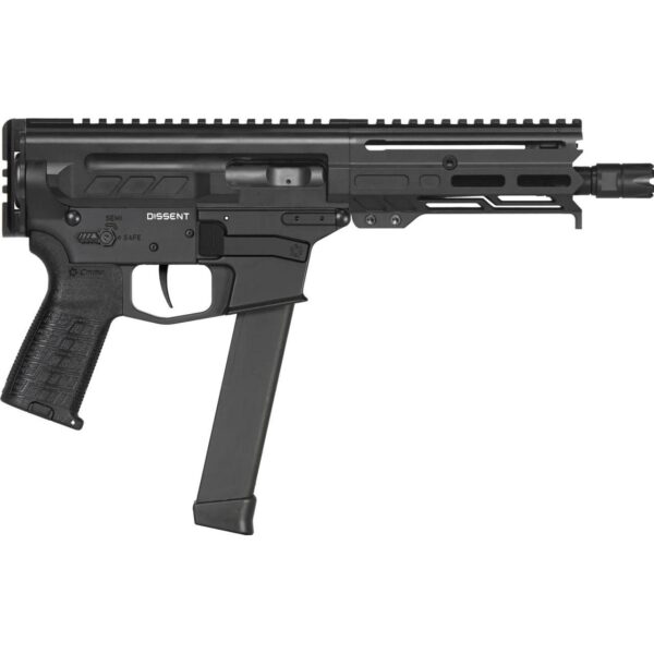 CMMG Dissent Pistol 9mm Luger 33rd Magazine 6.5'' Barrel Armor Black w/Brace - Precision Shot Firearms
