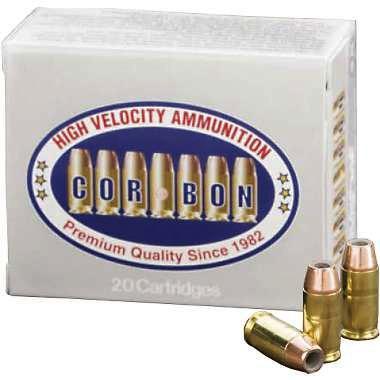 Corbon Self-Defense JHP Handgun Ammunition .380 ACP 90 gr JHP 1050 fps 20/box - Precision Shot Firearms