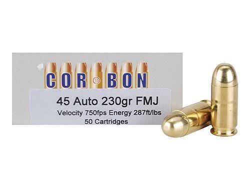 Corbon Self-Defense JHP Handgun Ammunition .45 ACP (+P) 230 gr JHP 950 fps 20/box - Precision Shot Firearms