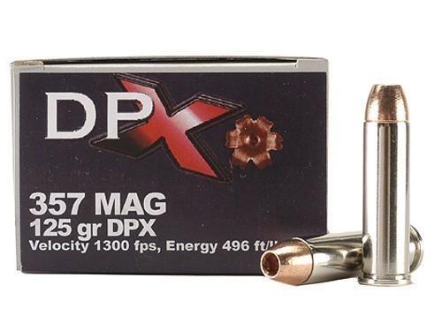 COR-BON Handgun Ammunition .357 Mag 125 gr DPX 1300 fps 20/box - Precision Shot Firearms