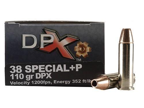 COR-BON Handgun Ammunition .38 Spl (+P) 110 gr DPX 1050 fps 20/box - Precision Shot Firearms