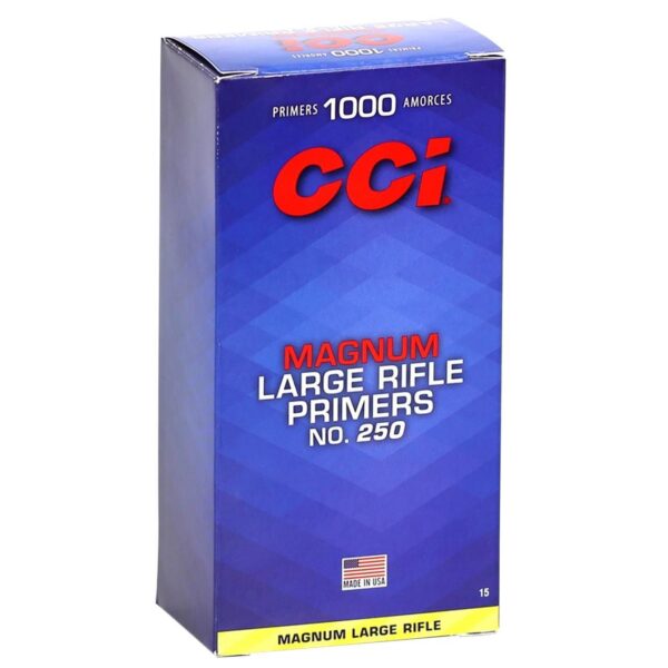 CCI Standard Primers #250 Mag Large Rifle 1000/ct - Precision Shot Firearms
