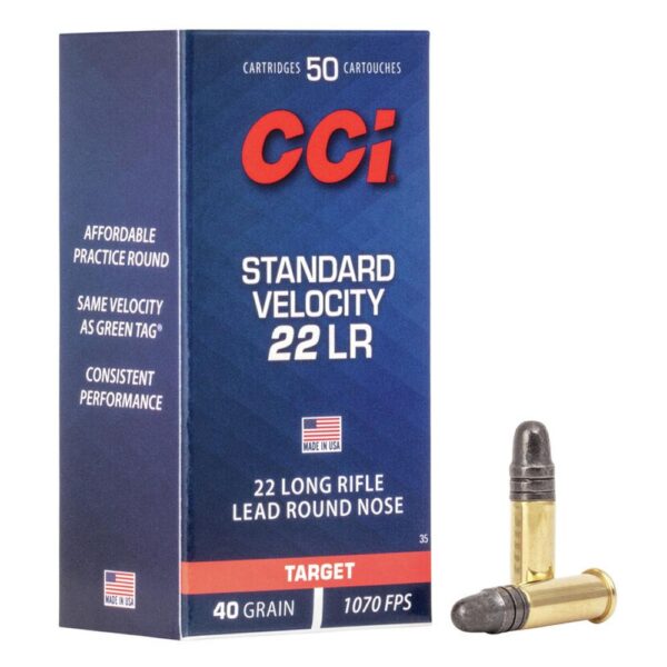 CCI 22 LR STD VELOCITY 5000 CASE PACK - Precision Shot Firearms