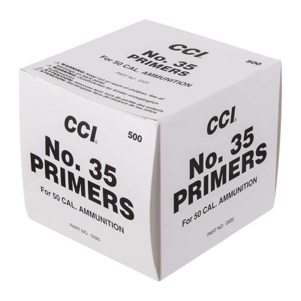 CCI Standard Primers #35 .50 Cal BMG - 500/ct - Precision Shot Firearms