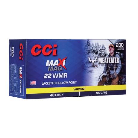 CCI Maxi Mag .22 WMR 40 gr JHP 200/Box - Precision Shot Firearms