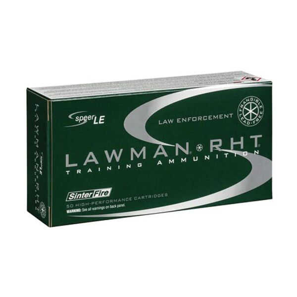 Speer Lawman RHT Handgun Ammunition 9mm Luger 100gr FG 50/ct - Precision Shot Firearms